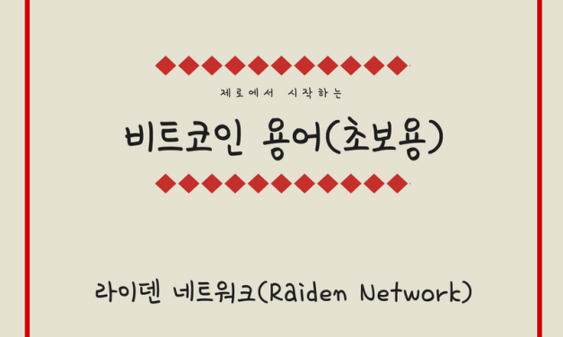 [비트코인 용어(19)] 라이덴 네트워크(Raiden Network)