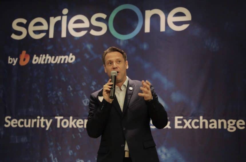 Bithumb, seriesOne outline security token offering