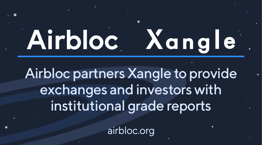 Airbloc, Xangle partner for investor information