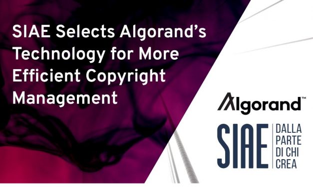 알고랜드, 이탈리아 출판인 협회와 블록체인 기반 저작권 관리 파트너십 체결