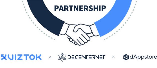 퀴즈톡, 디센터넷·댑스토어와 성공적 파트너십 위한 업무협약 체결