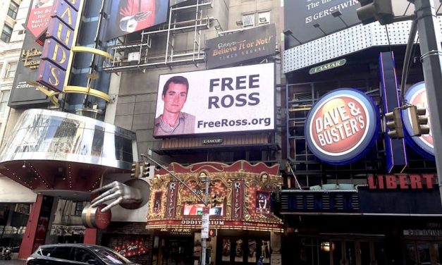 뉴욕 타임스퀘어에 ‘실크로드 운영자 석방’ 광고 걸려