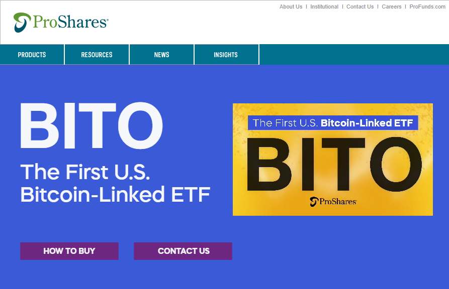 비트코인 선물 ETF BITO 거래량 75% 급감 … 현물 ETF 출시 여파