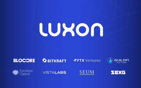블록체인 플랫폼 ‘룩손(LUXON)’ 580만 달러 유치–블로코어가 투자 리드