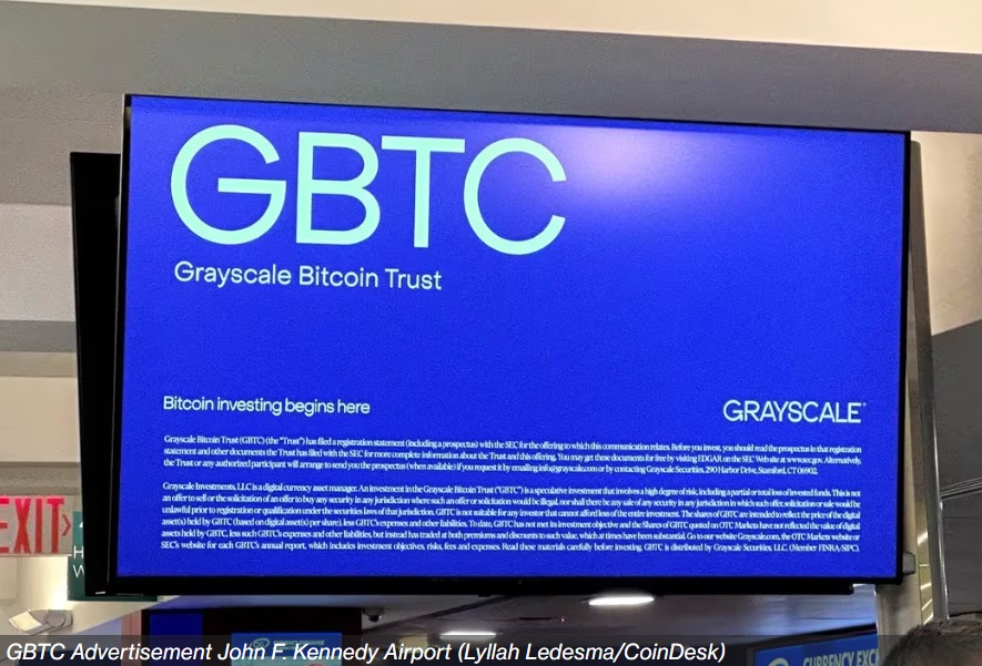 GBTC 유출 균형 도달 시작 … 예상됐던 유출 대부분 마무리 – 그레이스케일 CEO