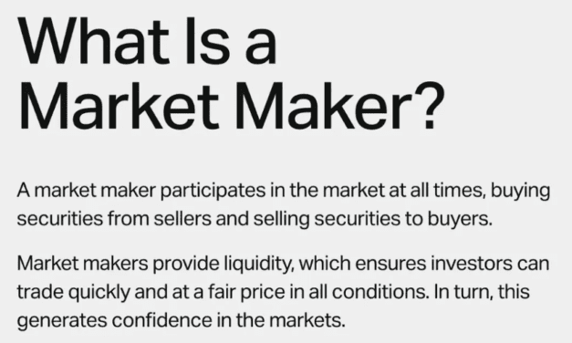 프레스토 리서치 “시장 조성자(마켓 메이커)는 건전한 암호화폐 시장을 만든다”