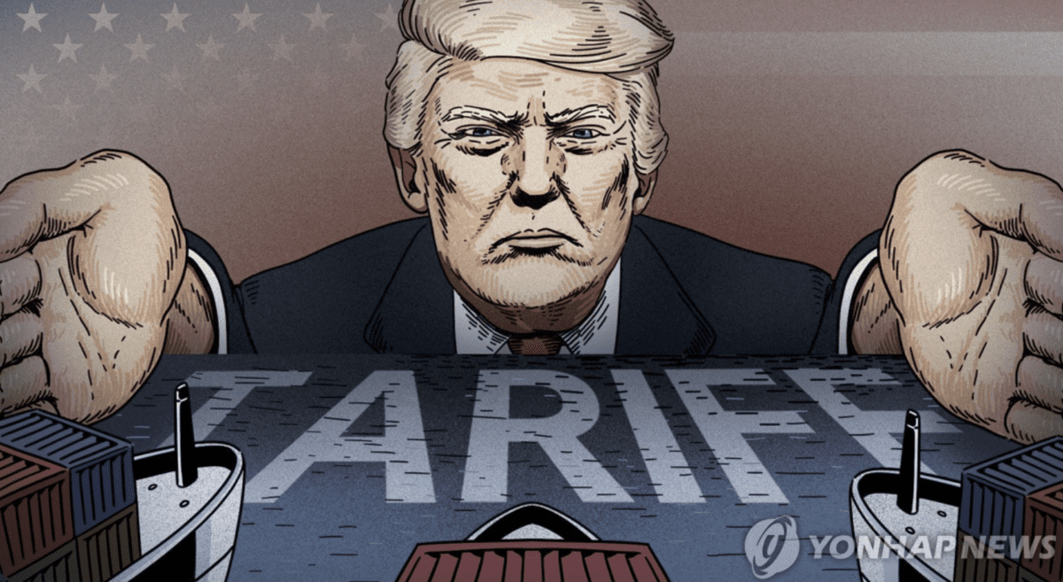 트럼프 “한국산 자동차 및 상호관세 15%→25% 인상”