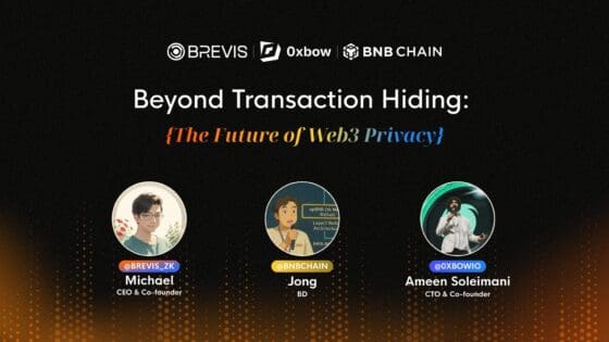브레비스·옥스보우·BNB 체인 “규제 준수하는 지능형 프라이버시 시대 연다”